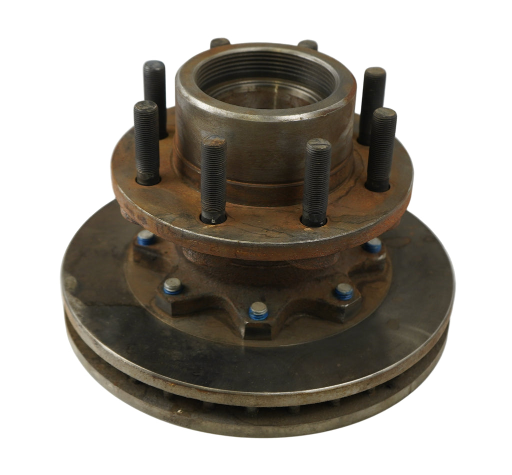 HUB/SPACER-99A+ROTOR-11-10Q - KODIAK HUB SPACER (CUPPED & STUDDED) + KODIAK 11.3" ROTOR (DUAL WHEEL) Plus 8 bolts