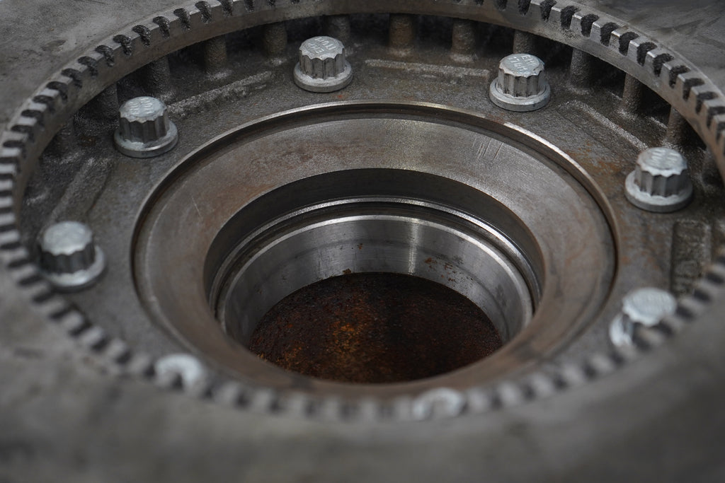 HUB/SPACER-99A+ROTOR-11-10Q - KODIAK HUB SPACER (CUPPED & STUDDED) + KODIAK 11.3" ROTOR (DUAL WHEEL) Plus 8 bolts