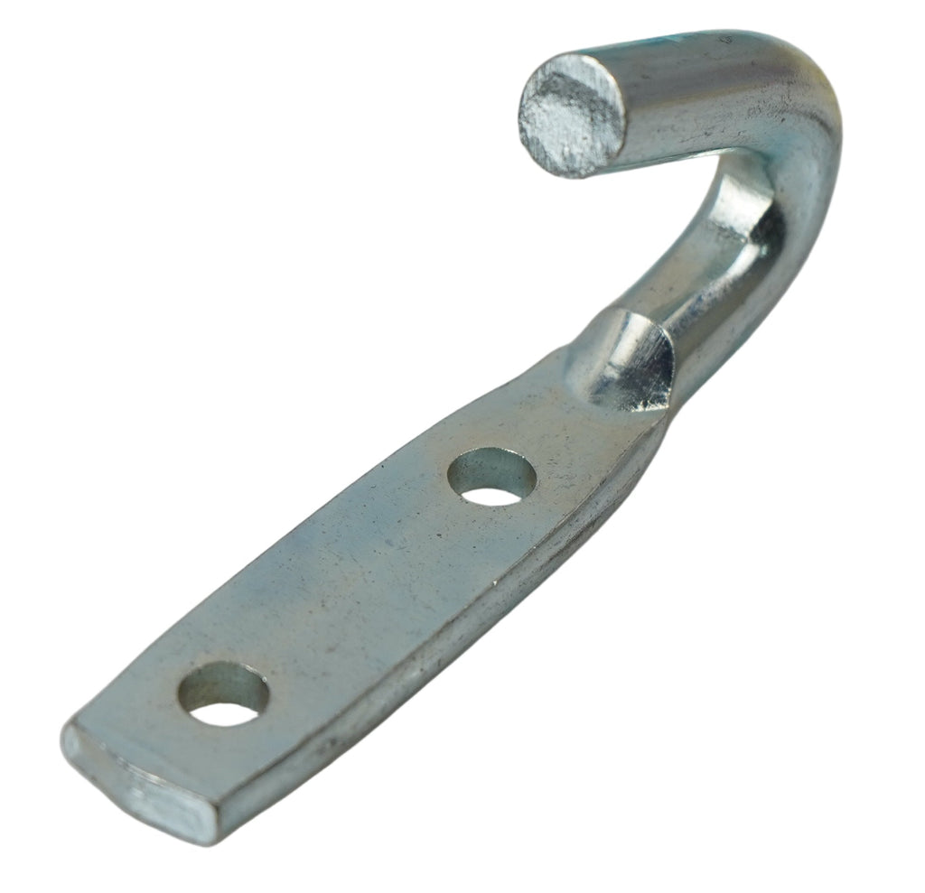3/8" J Hook Tarp Rope Ring Tie Down Zinc Plated USA Made (B2447BZ)