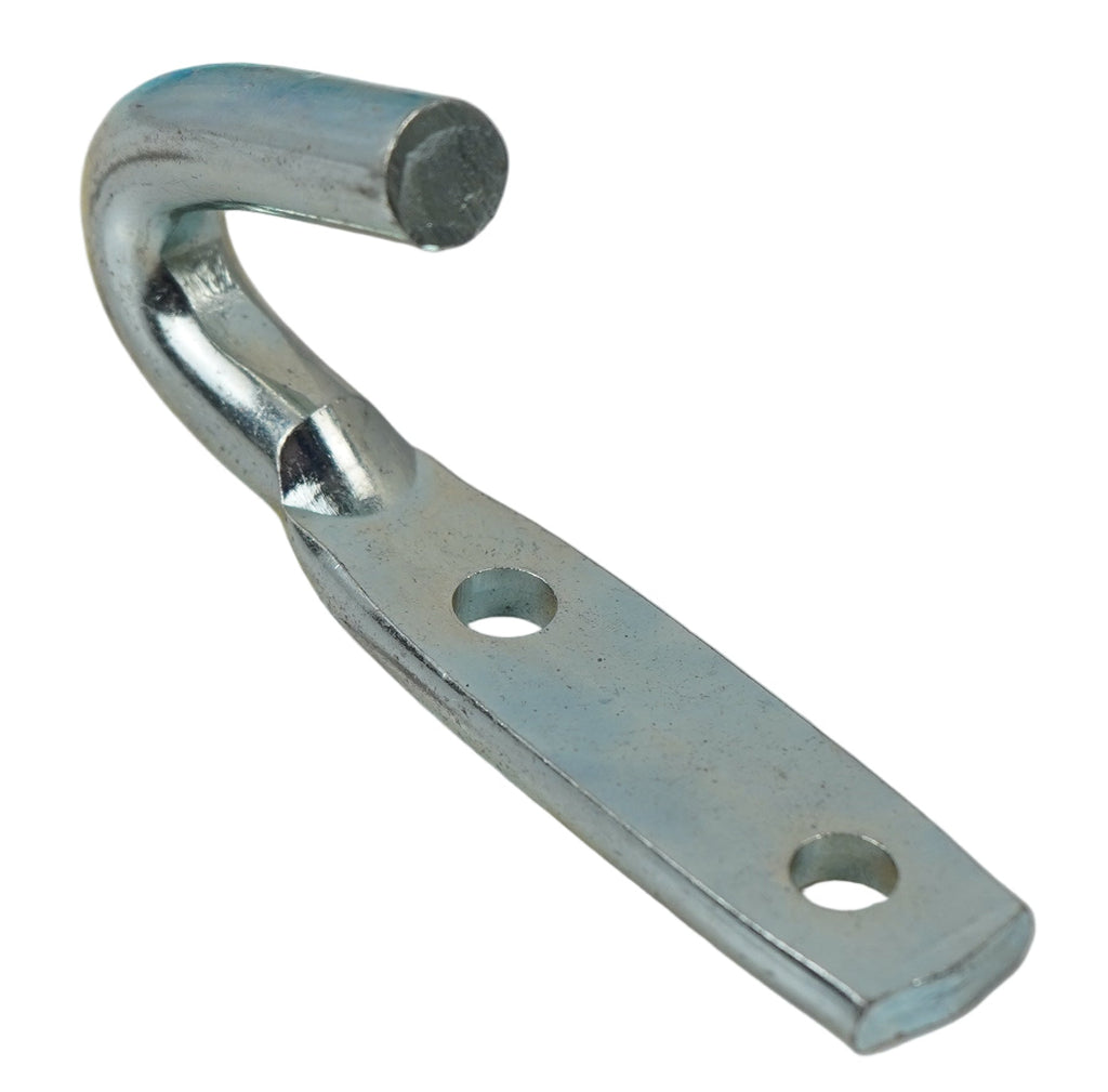 3/8" J Hook Tarp Rope Ring Tie Down Zinc Plated USA Made (B2447BZ)
