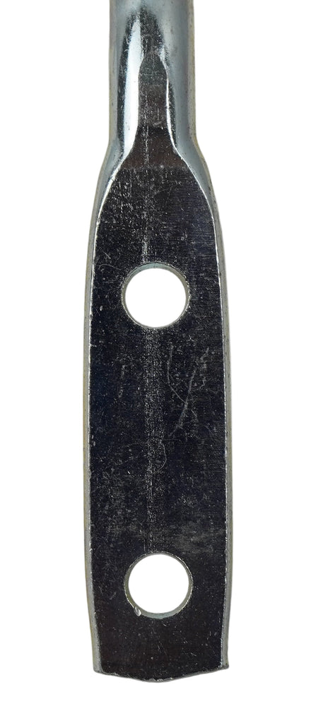 3/8" J Hook Tarp Rope Ring Tie Down Zinc Plated USA Made (B2447BZ)