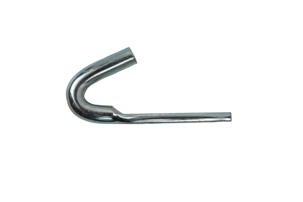 3/8" J Hook Tarp Rope Ring Tie Down Zinc Plated USA Made (B2447BZ)