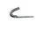 3/8" J Hook Tarp Rope Ring Tie Down Zinc Plated USA Made (B2447BZ)