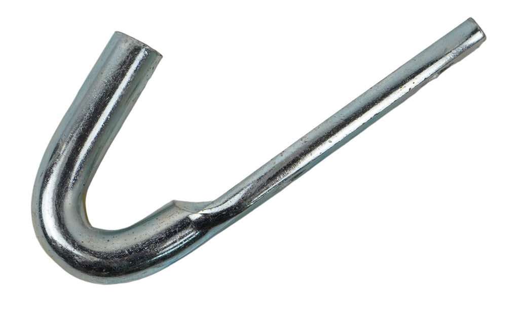 3/8" J Hook Tarp Rope Ring Tie Down Zinc Plated USA Made (B2447BZ)