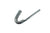 3/8" J Hook Tarp Rope Ring Tie Down Zinc Plated USA Made (B2447BZ)