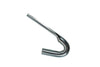 3/8" J Hook Tarp Rope Ring Tie Down Zinc Plated USA Made (B2447BZ)