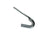 3/8" J Hook Tarp Rope Ring Tie Down Zinc Plated USA Made (B2447BZ)