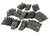 60 - Trailer Floor Hold Down Clip Steel 1/4" Plate Floor Decking Bearclaw Wood (FC-1-60)