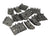 60 - Trailer Floor Hold Down Clip Steel 1/4" Plate Floor Decking Bearclaw Wood (FC-1-60)