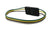 12" 4 Flat Truck Trailer Extension Cord with Male and Female Plug Wire (412)