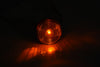 2.5" Amber Round Reflective Sealed Clearance Marker Light 7 LED Stud Mount 2 1/2 (J-2065-A)