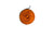 2.5" Amber Round Reflective Sealed Clearance Marker Light 7 LED Stud Mount 2 1/2 (J-2065-A)