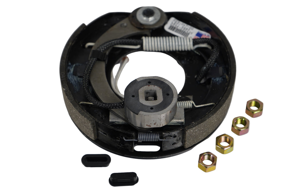 One-  Genuine Dexter  7 x 1-1/4" Electric Brake Assembly One Left Side Only (023-047-00)