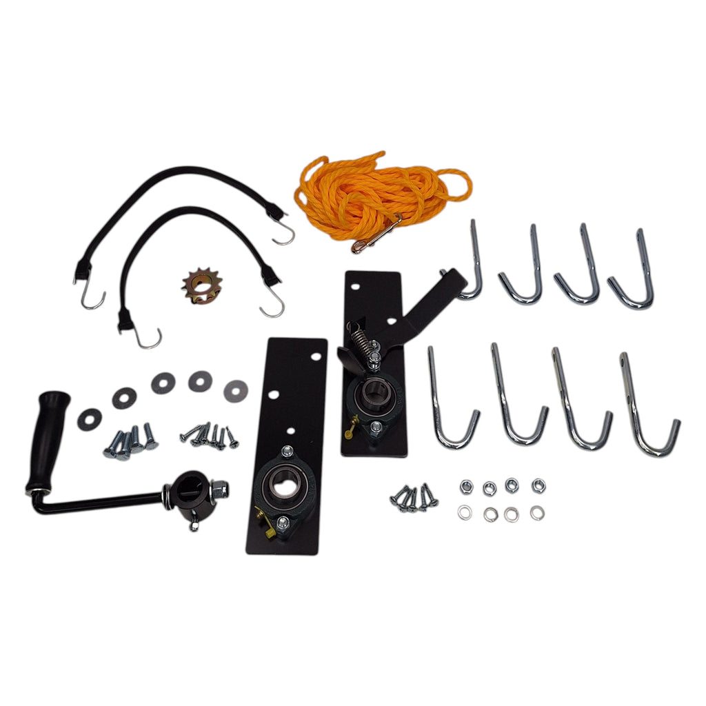 Dump Tarp Kit 6ft x 14ft Mesh Tarp and Hardware (DTK-614)