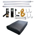 Dump Tarp Kit 6ft x 14ft Mesh Tarp and Hardware (DTK-614)