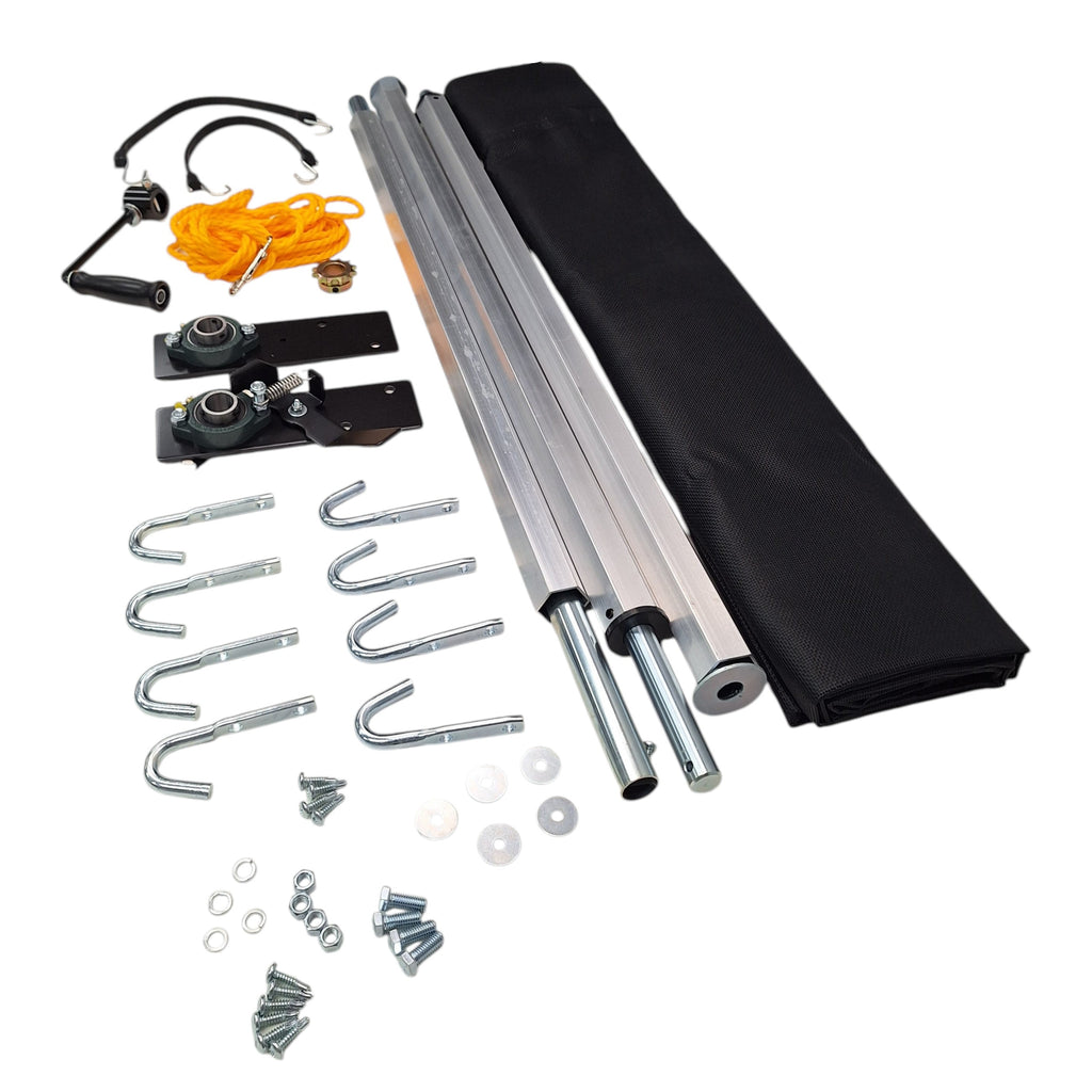 Dump Tarp Kit 6ft x 14ft Mesh Tarp and Hardware (DTK-614)