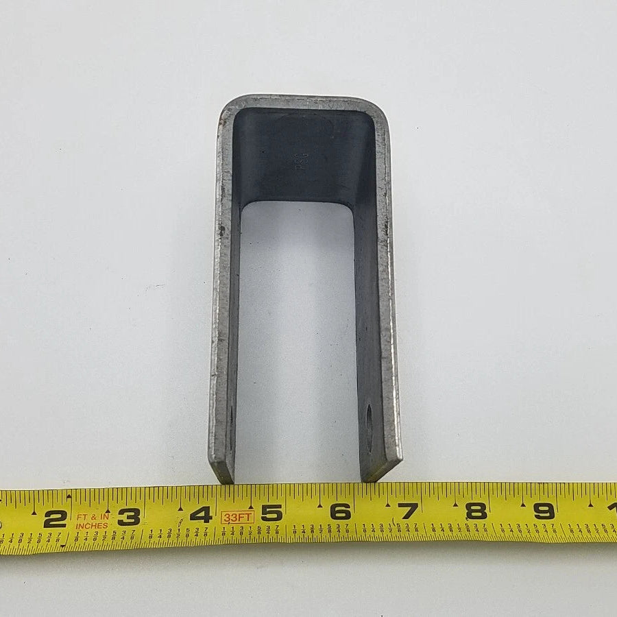 Trailer Spring Hanger for 1.75" Double Eye Springs – 4.25" Bolt Height, 9/16" Hole (E4139)
