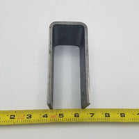 Trailer Spring Hanger for 1.75" Double Eye Springs – 4.25" Bolt Height, 9/16" Hole (E4139)
