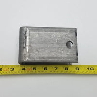 Trailer Spring Hanger for 1.75" Double Eye Springs – 4.25" Bolt Height, 9/16" Hole (E4139)
