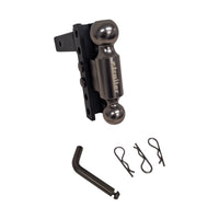 Adjustable Ball Mount – 10,000 lb – 2" Hitch – 6" Rise or Drop - etrailer (e66PR)