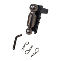 Adjustable Ball Mount – 10,000 lb – 2" Hitch – 6" Rise or Drop - etrailer (e66PR)