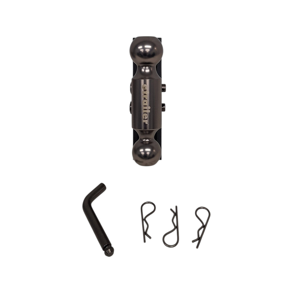 Adjustable Ball Mount – 10,000 lb – 2" Hitch – 6" Rise or Drop - etrailer (e66PR)