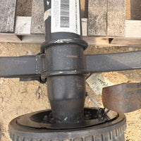 NEW Dexter 10,000 lb GD Front Trailer Axle - 73.5" HF - 46" SC - Underslung - Electric Brakes - 8 Lug