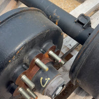 NEW Lippert 8,000 lb Trailer Axle - 89" HF - 70.38" SC - Electric Brake - Grease