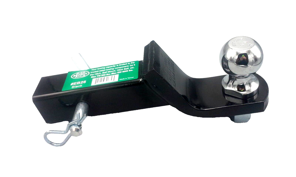 2" Receiver ball mount with 2" Ball and Hitch Pin 5k Capacity (EB26-KIT)