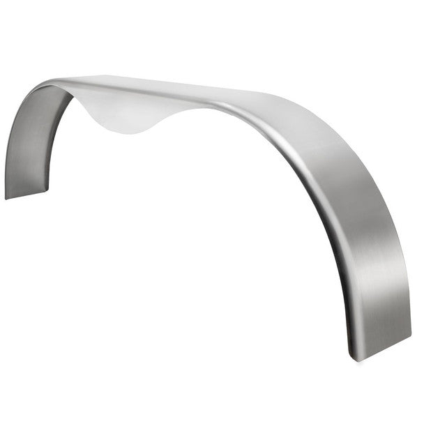 Smooth Aluminum Tandem-Axle Trailer Fender – 10 x 67.5 x 20 – No Back
