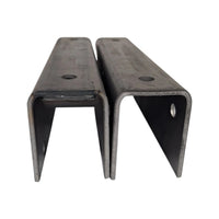 Pair Trailer Suspension Rebuilt Kit Slipper Spring 12" Equalizer Bushings Bolts (EQ-12-REBUILD-KIT)