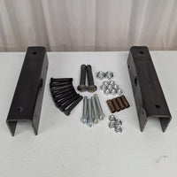 Tandem Trailer Suspension Rebuilt Kit Slipper Springs 12 Long Equalizer Wet Bolts Bronze bushings bolts (EQ-12-REBUILD-WB-KIT)