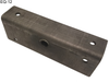 Equalizer for 2" Wide Slipper Springs 12" Long 7/8" Center Hole W/ Nuts & Bolts (EQ-12-LN-KIT)