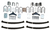 Complete Suspension Rebuild kit For 7K Tandem Trailer Axles 25" Springs Wet Bolts (CSRK-TA-WB-LE-BB-SW5)