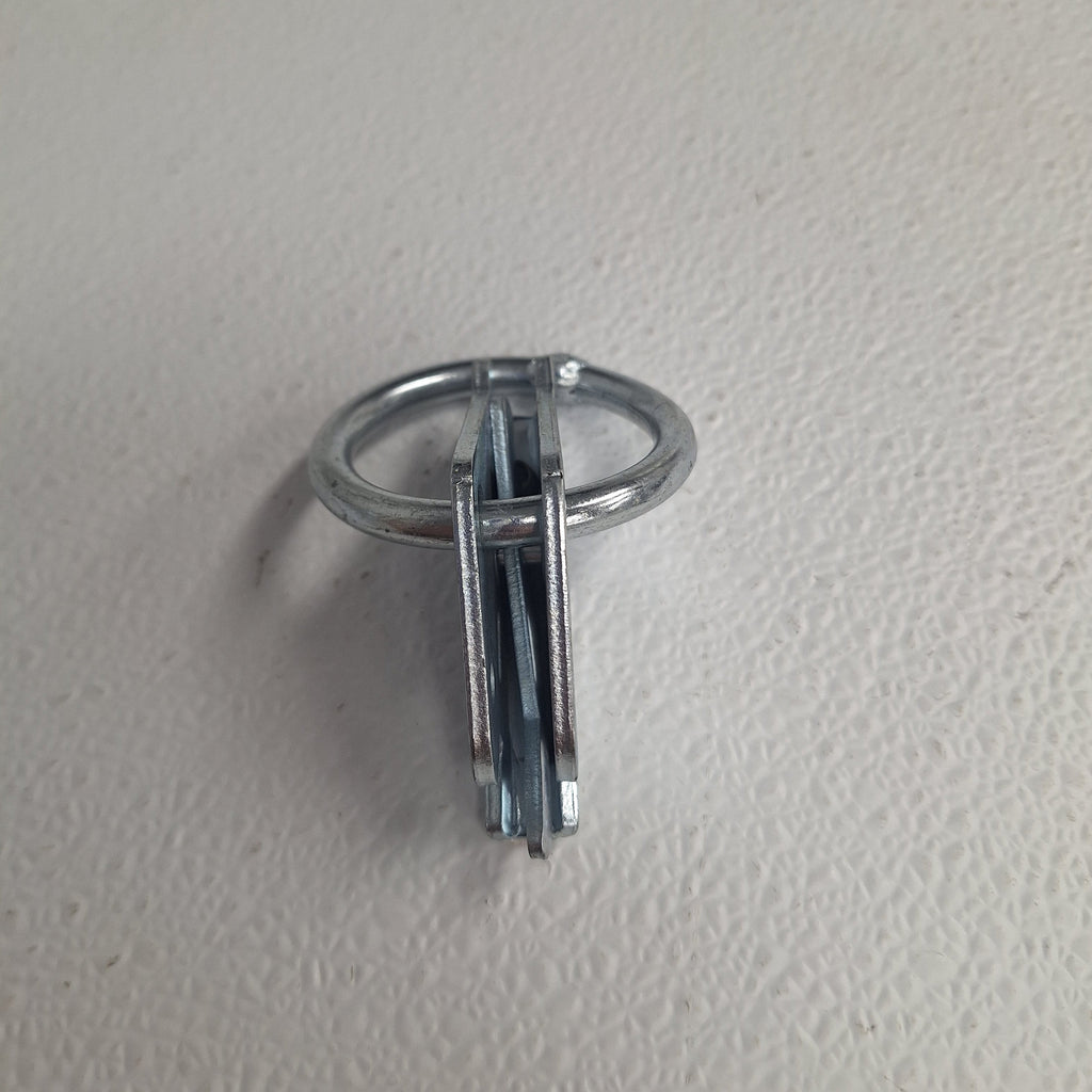 Brophy 2" Zinc-Plated O-Ring for E-Track/Trailer – 4,000 lb Capacity (ETR4)