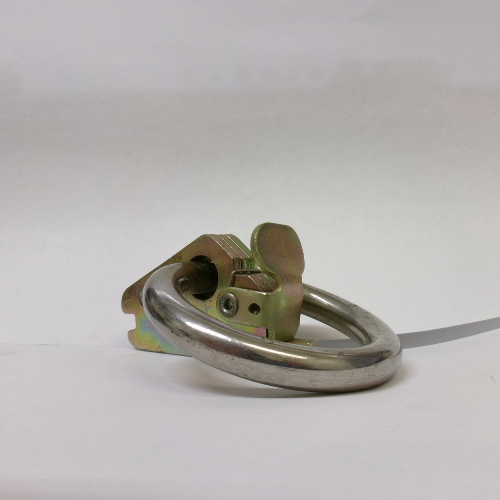 Brophy Zinc-Plated 3/8" O-Ring Trailer Tie-Down Fitting for E-Track 5,500 lb (ETR6)