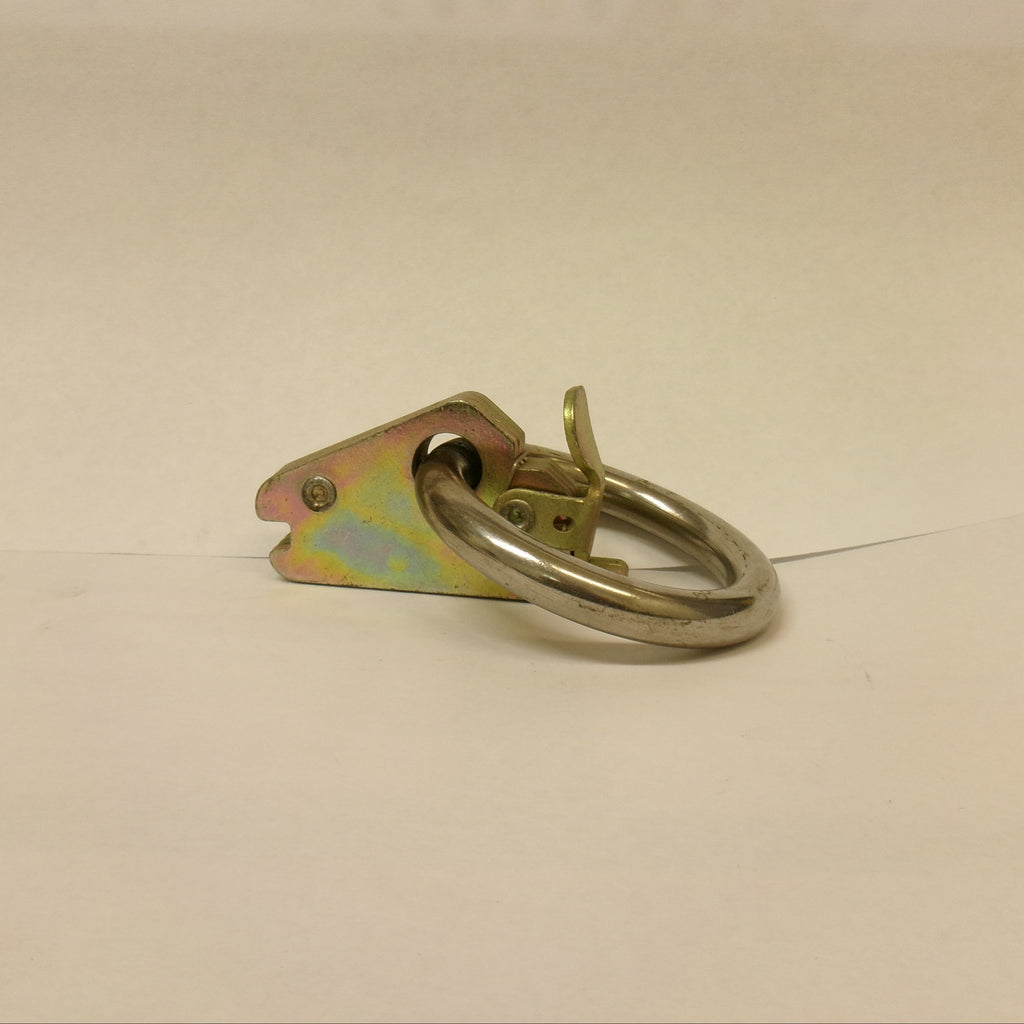 Brophy Zinc-Plated 3/8" O-Ring Trailer Tie-Down Fitting for E-Track 5,500 lb (ETR6)