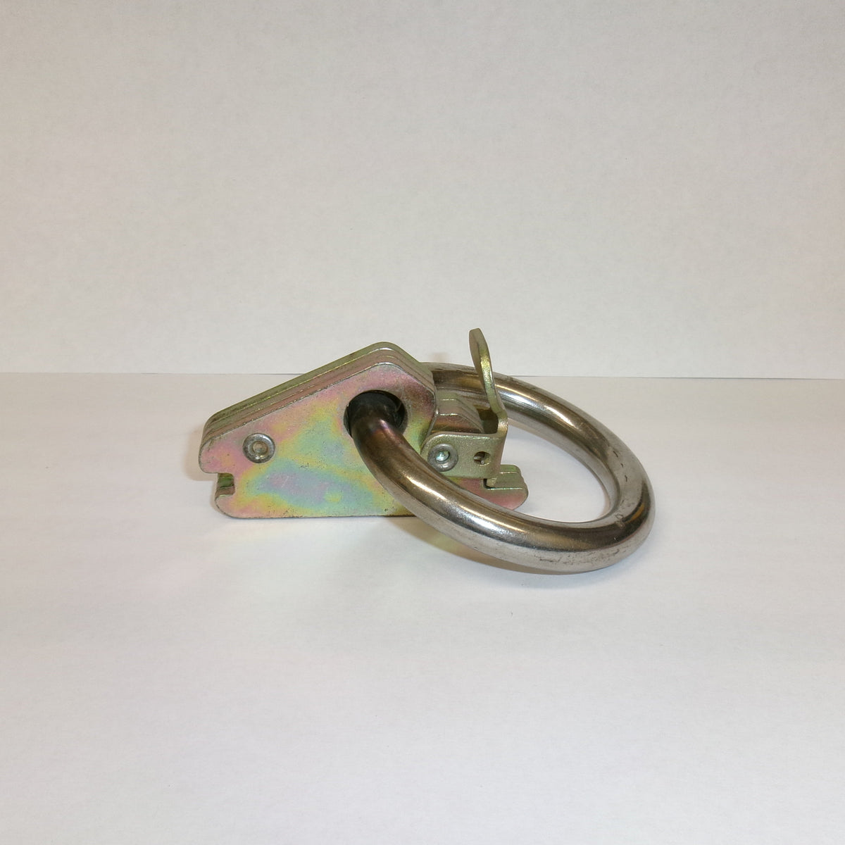 Brophy Zinc-Plated 3/8" O-Ring Trailer Tie-Down Fitting for E-Track 5,500 lb (ETR6)