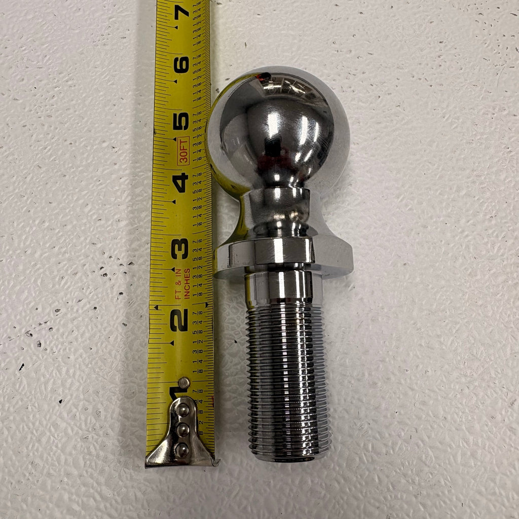 Brophy 2" Hitch ball, 1" Shank, 10,000# Rated, For trailer Ball hitch (EX68C-C)