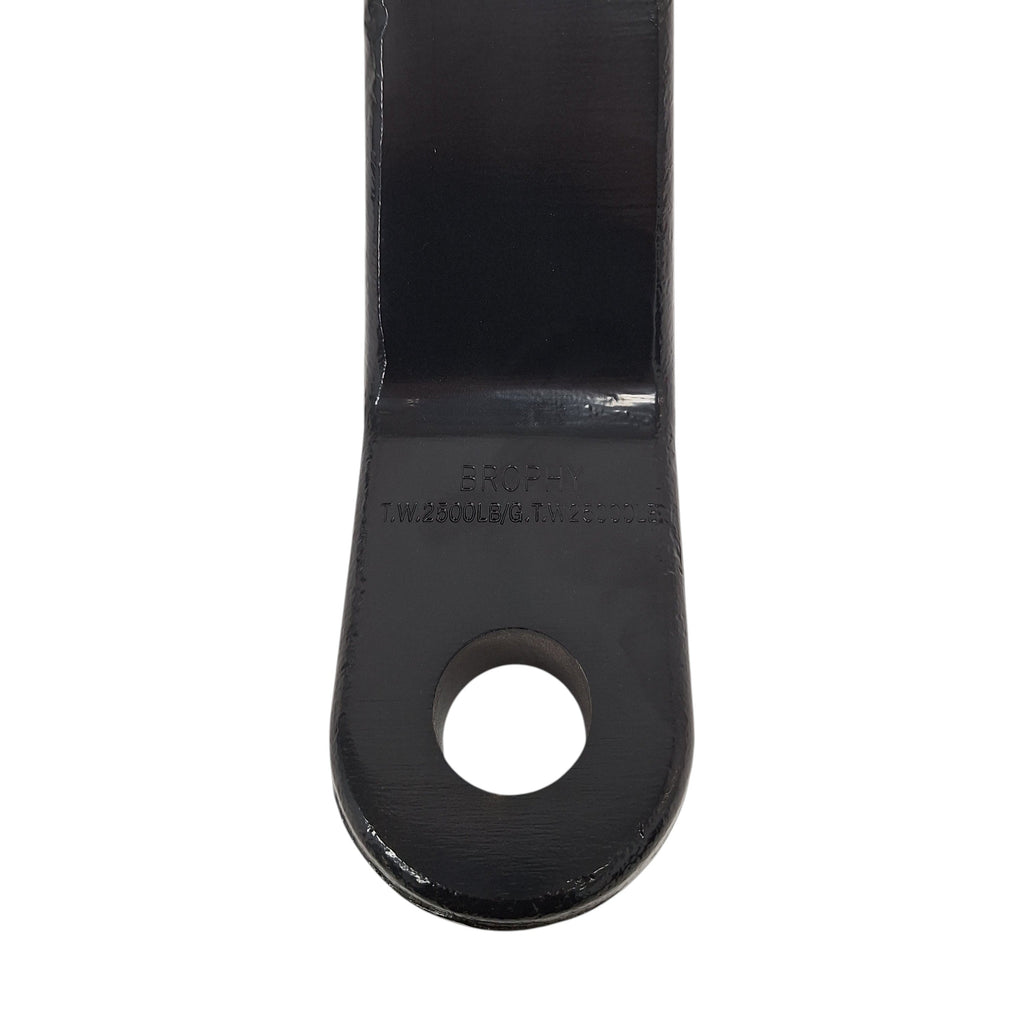 Heavy Duty Receiver Hitch Forged 4-1/2" Drop Ball Mount 1.25" Hole, 2.5" Tube 25k (EZ04)