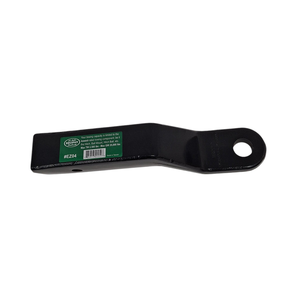 Heavy Duty Receiver Hitch Forged 4-1/2" Drop Ball Mount 1.25" Hole, 2.5" Tube 25k (EZ04)