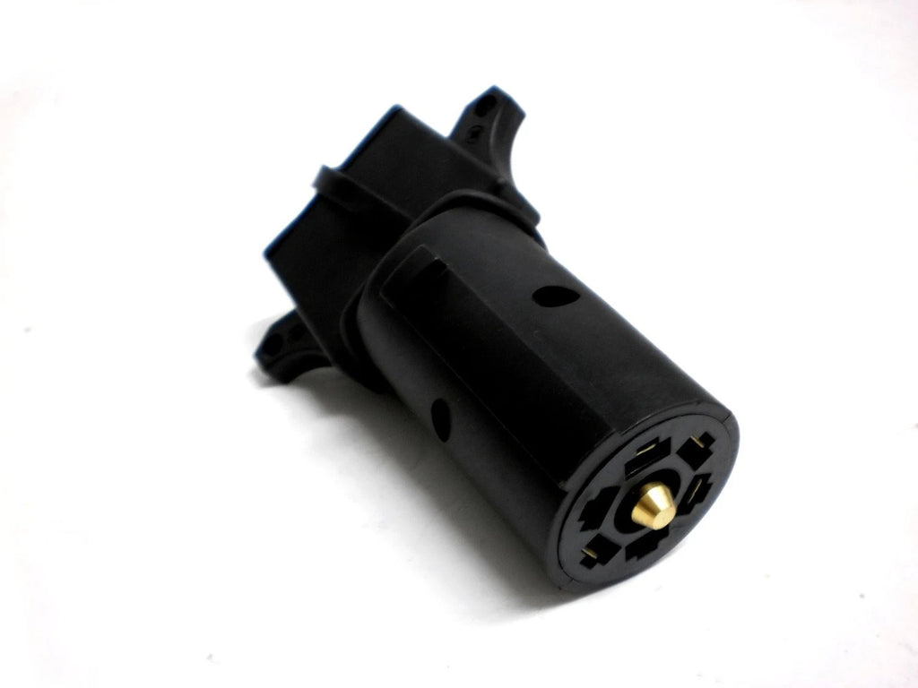 Brophy 7-Way RV Blade to 5-Way Flat Trailer Adapter | Reverse Lockout Support (F75FB)