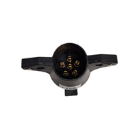 Trailer Plug Adapter 7 Way Round "RV" to 6 Round Pin Wire Cord Horse converter (F76R)
