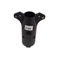 Trailer Plug Adapter 7 Way Round "RV" to 6 Round Pin Wire Cord Horse converter (F76R)
