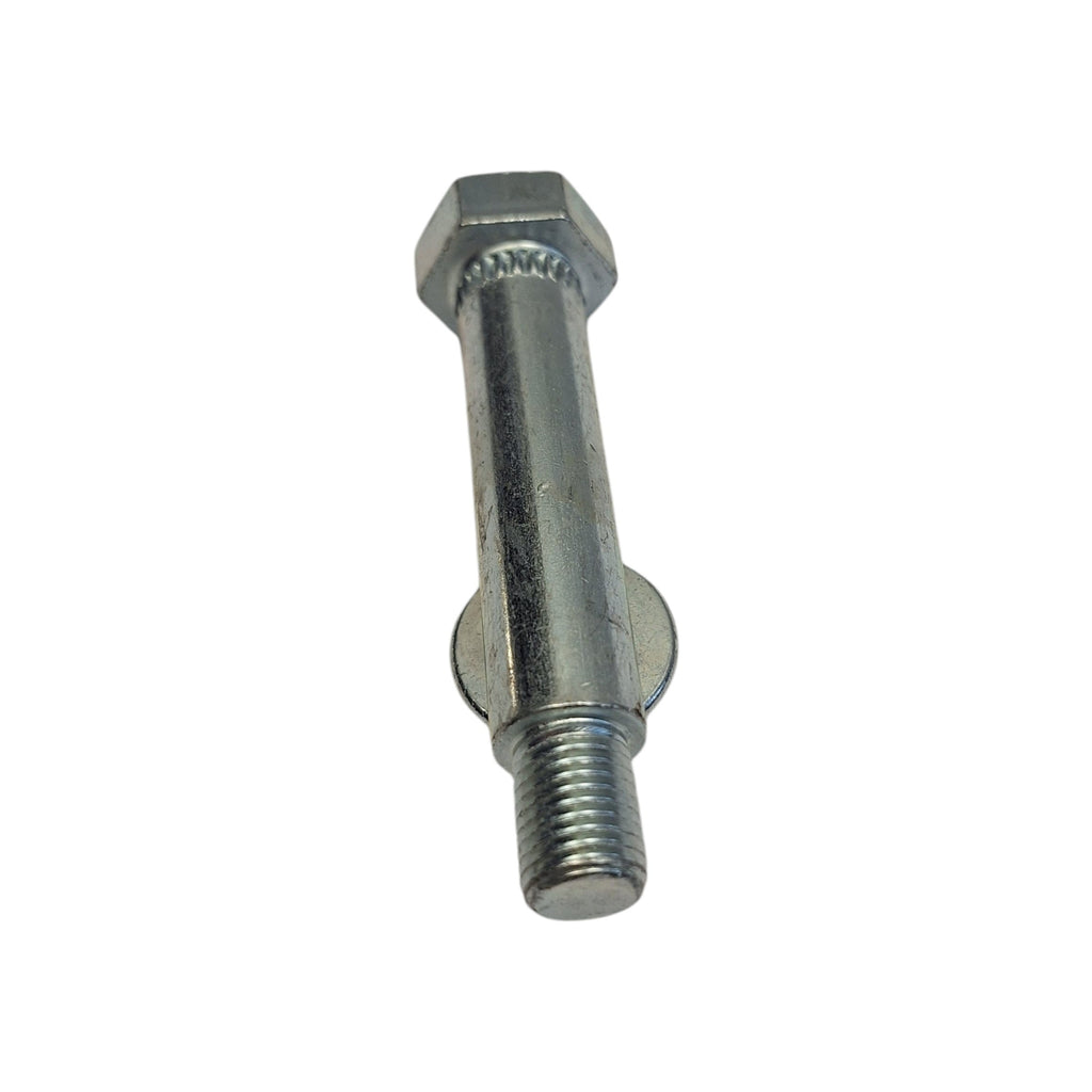 Six - 0.56" x 3" Wet Bolts with 7/16" (0.44") Step-Down Thread, Hex Head Greaseable Bolts & FA-6-92Z Nuts for Trailer Suspension (FA-7-187-KITX6)