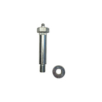 Six - 0.56" x 3" Wet Bolts with 7/16" (0.44") Step-Down Thread, Hex Head Greaseable Bolts & FA-6-92Z Nuts for Trailer Suspension (FA-7-187-KITX6)