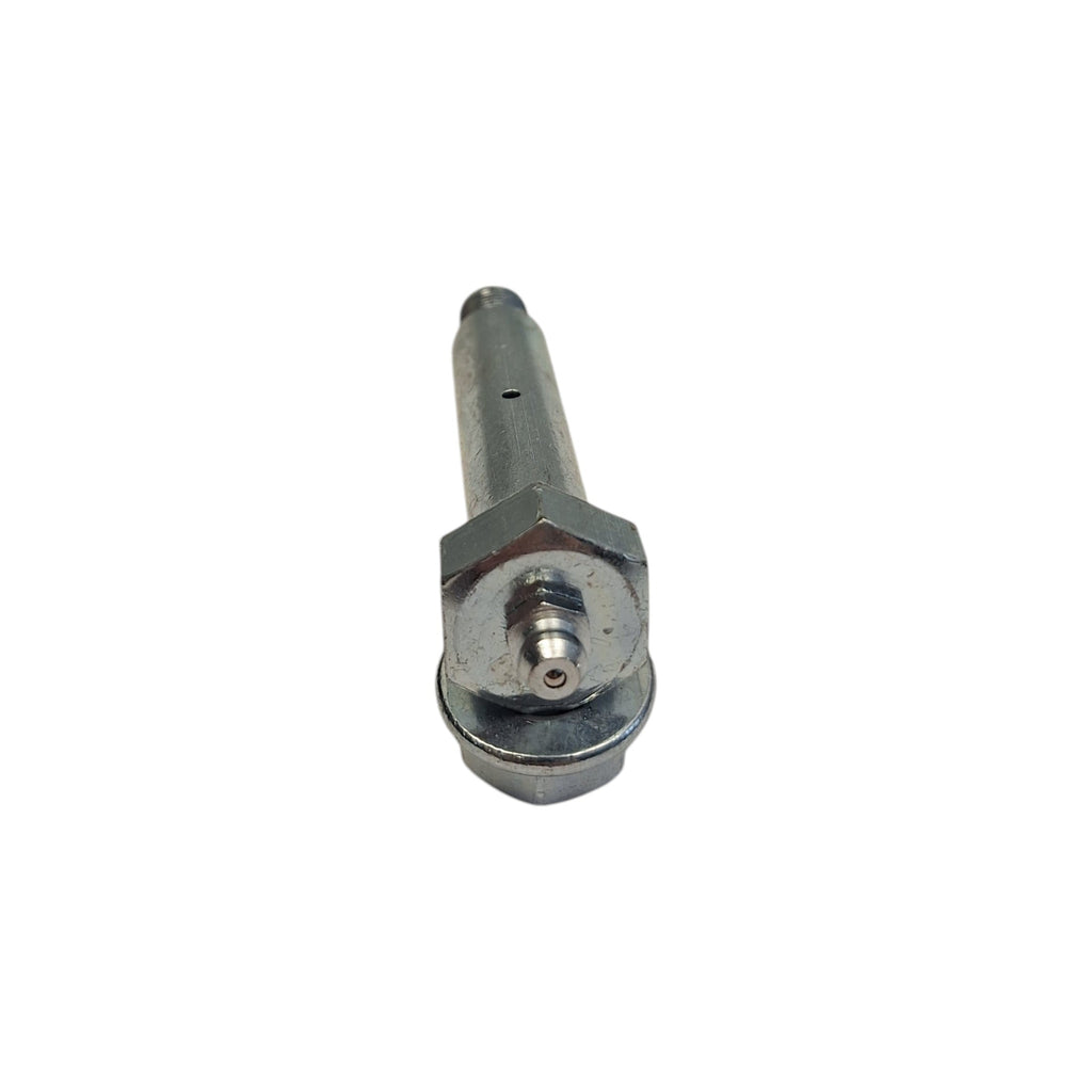 Six - 0.56" x 3" Wet Bolts with 7/16" (0.44") Step-Down Thread, Hex Head Greaseable Bolts & FA-6-92Z Nuts for Trailer Suspension (FA-7-187-KITX6)