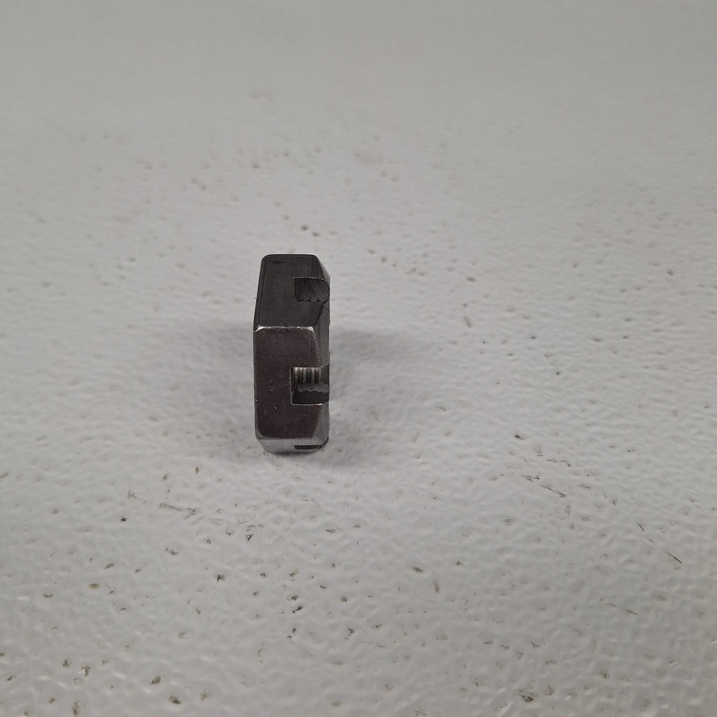 1"-14 Fine Thread 6-Slot Spindle Castle Nut for Dexter, AL-KO, and Rockwell Trailer Axles (FA-SN100)