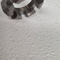 1"-14 Fine Thread 6-Slot Spindle Castle Nut for Dexter, AL-KO, and Rockwell Trailer Axles (FA-SN100)