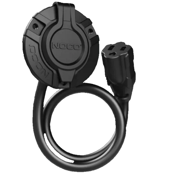 NOCO Genius GCP1 AC Port Plug with 16" Integrated Extension Cord (GCP1)
